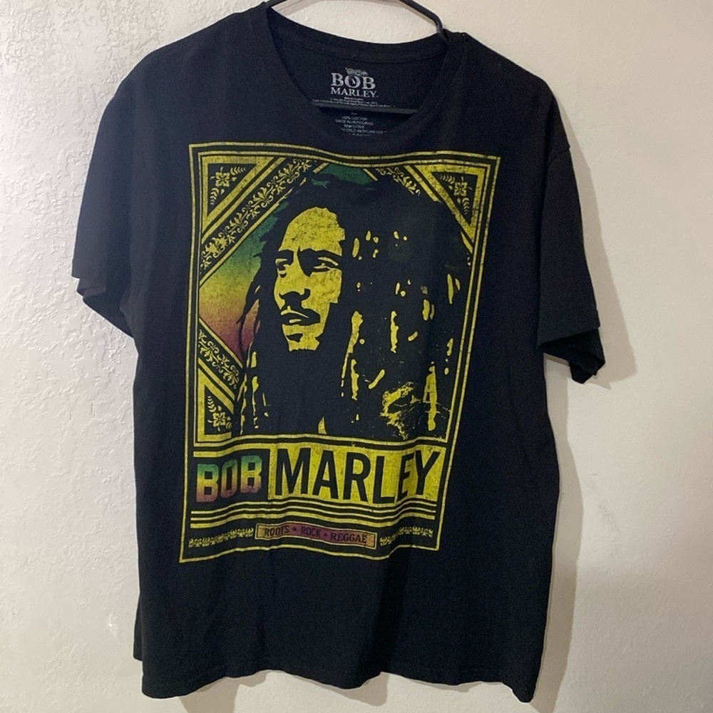 Bob Marley Roots, Rock, Reggae mens tshirt size large